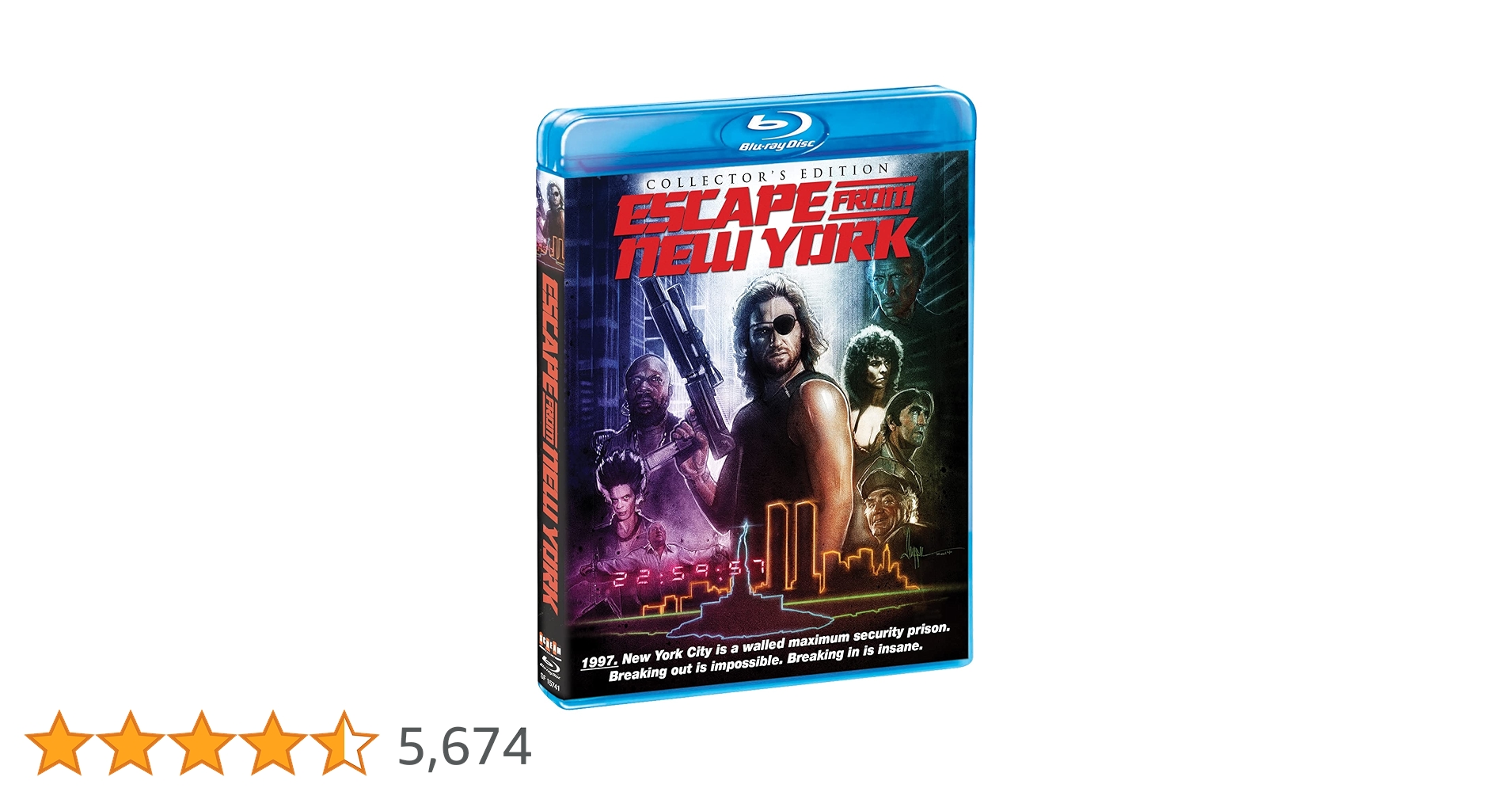 SHOUT! FACTORY Escape From New York Collector's Edition Blu-ray